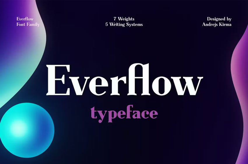 Everflow Font