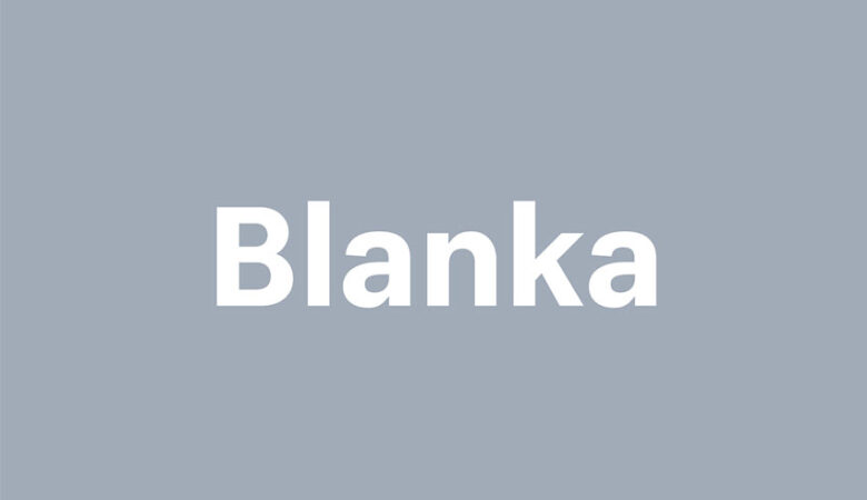 F37 Blanka Font