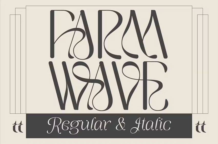 Farm Wave Font