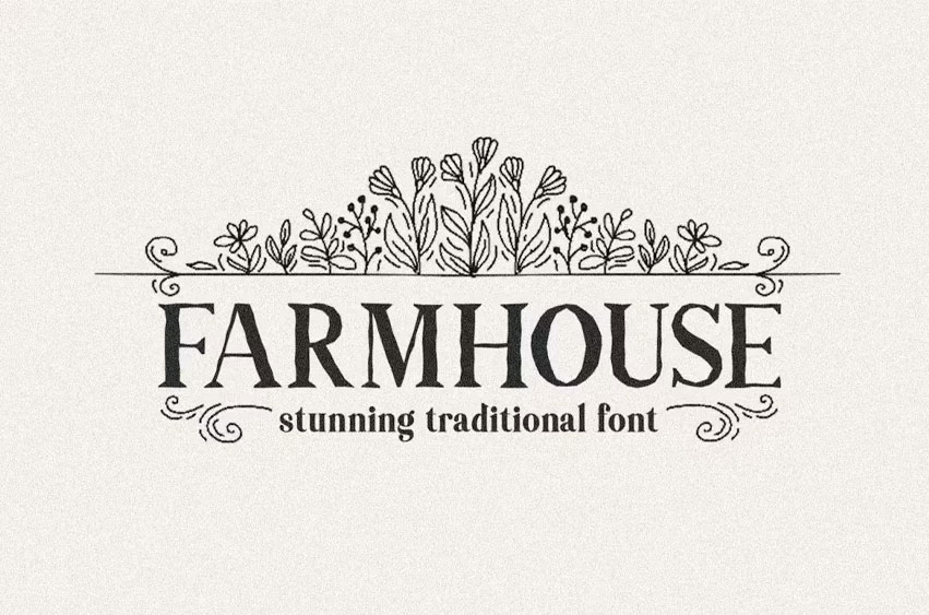 Farmhouse Rustic Font