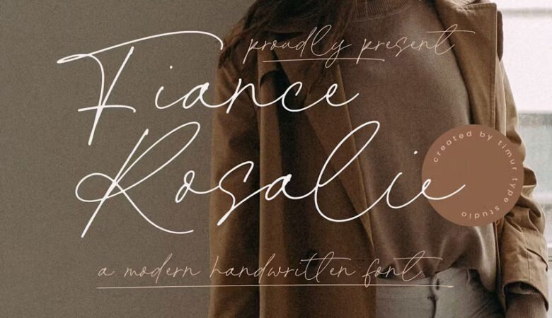 Fiance Rosalie Font