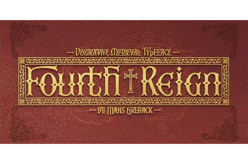 Fourth Reign Font