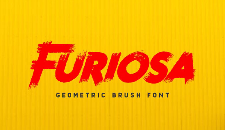 Furiosa Brush Font