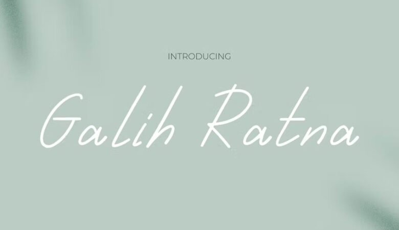 Galih Ratna Font