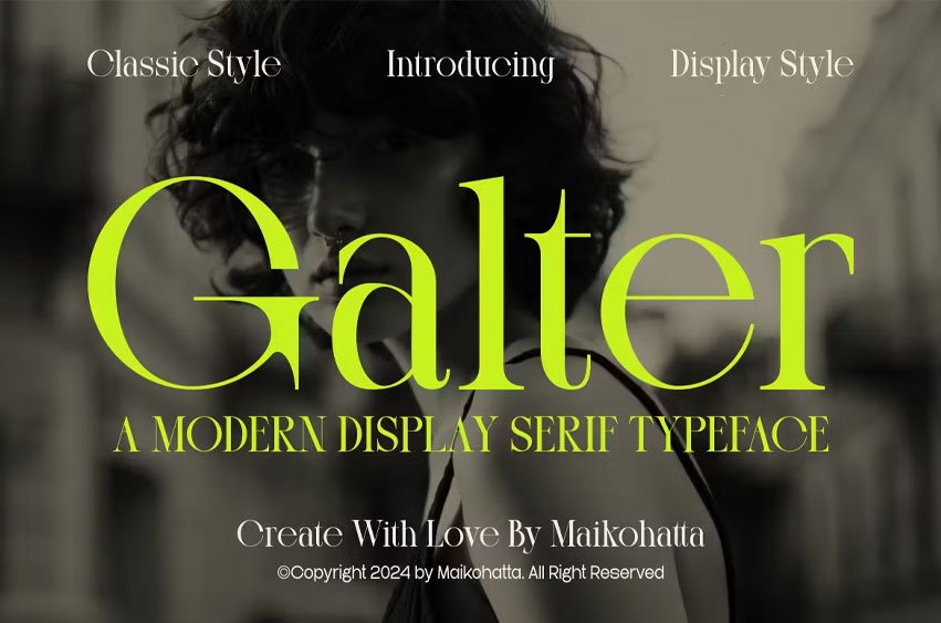 Galter Font