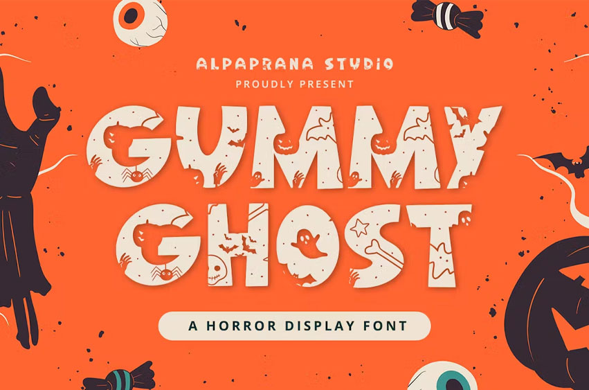 Gummy Ghost Font