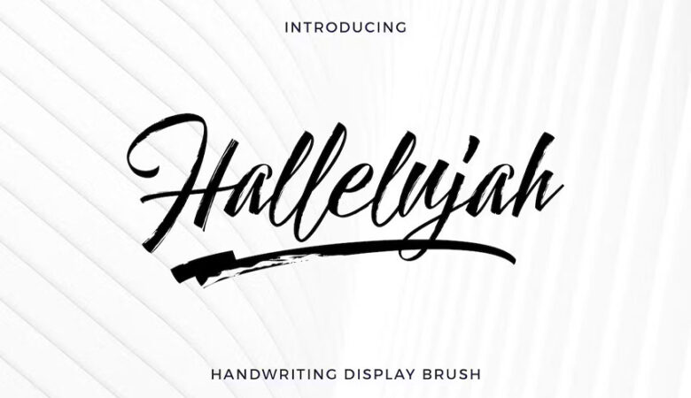 Hallelujah Font