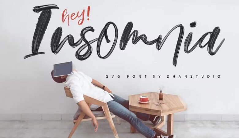 Hey Insomnia SVG Font