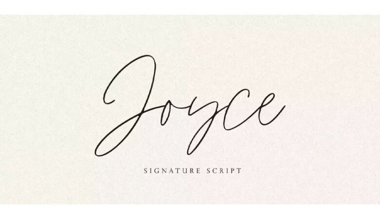 Joyce Font