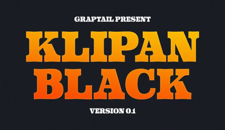 Klipan Black Font