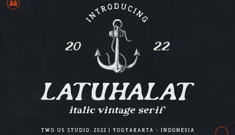 Latuhalat Italic Font