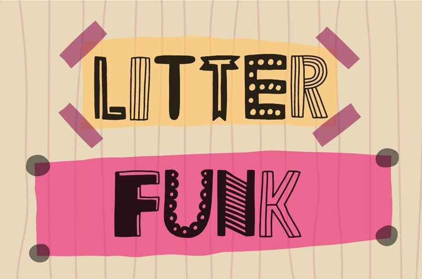 Litter Funk Font