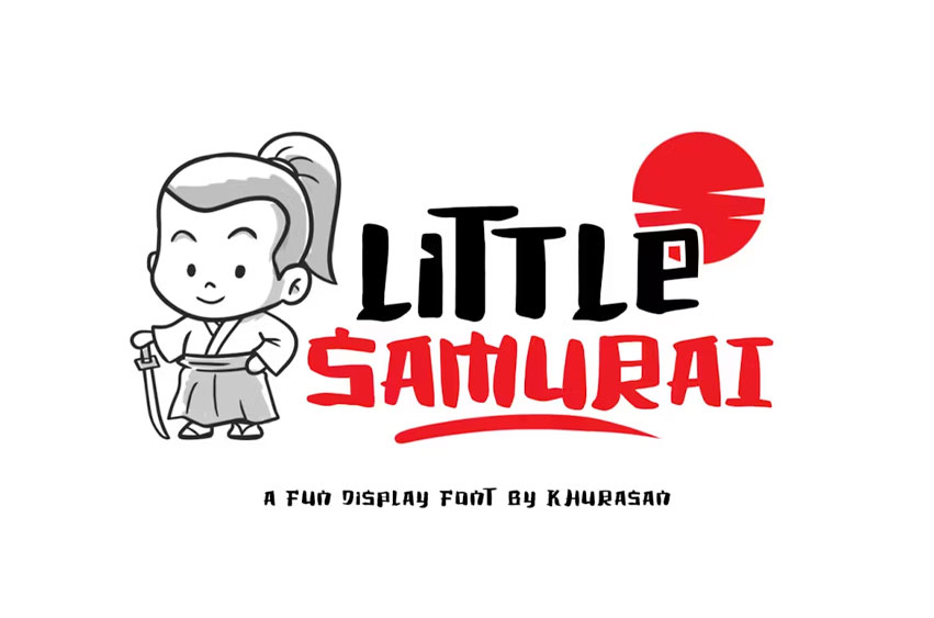 Little Samurai Font