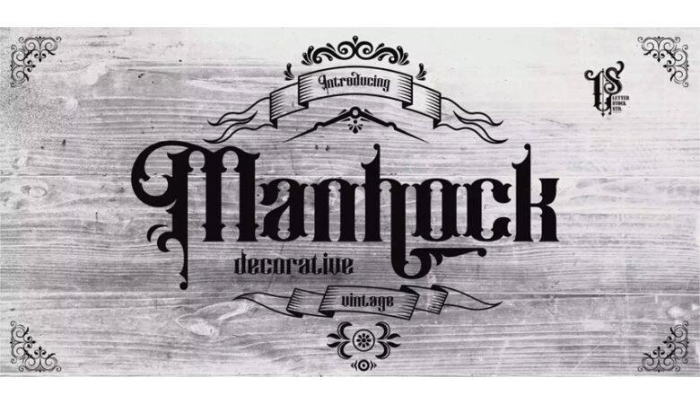 Manhock Font