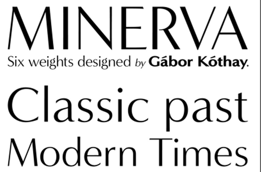 Minerva Modern Font