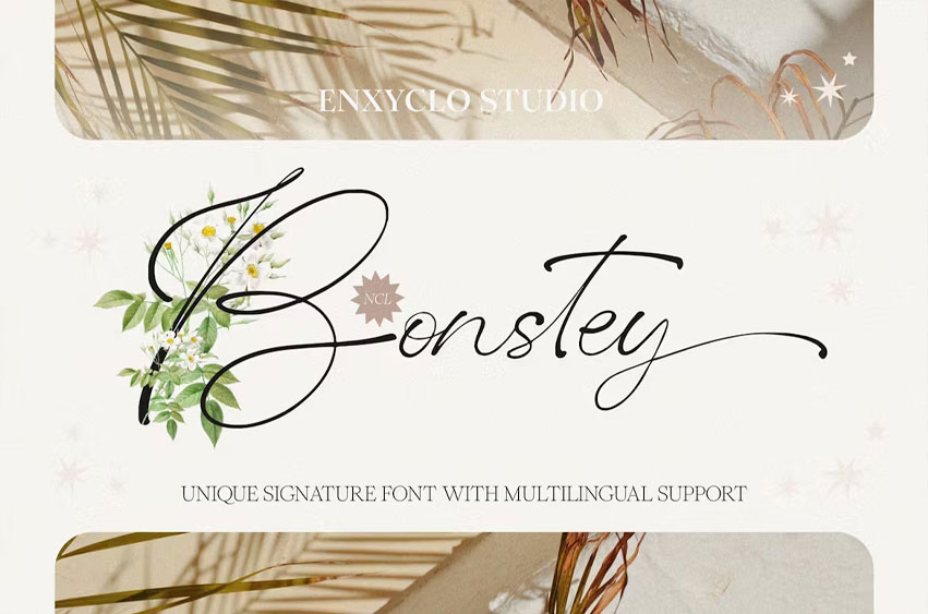 NCL Bonstey Font