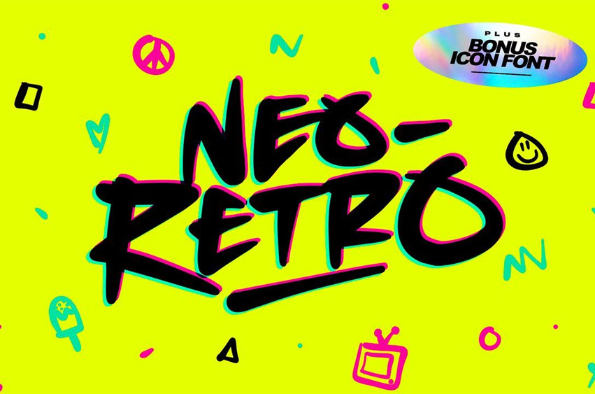 Neo Retro Font