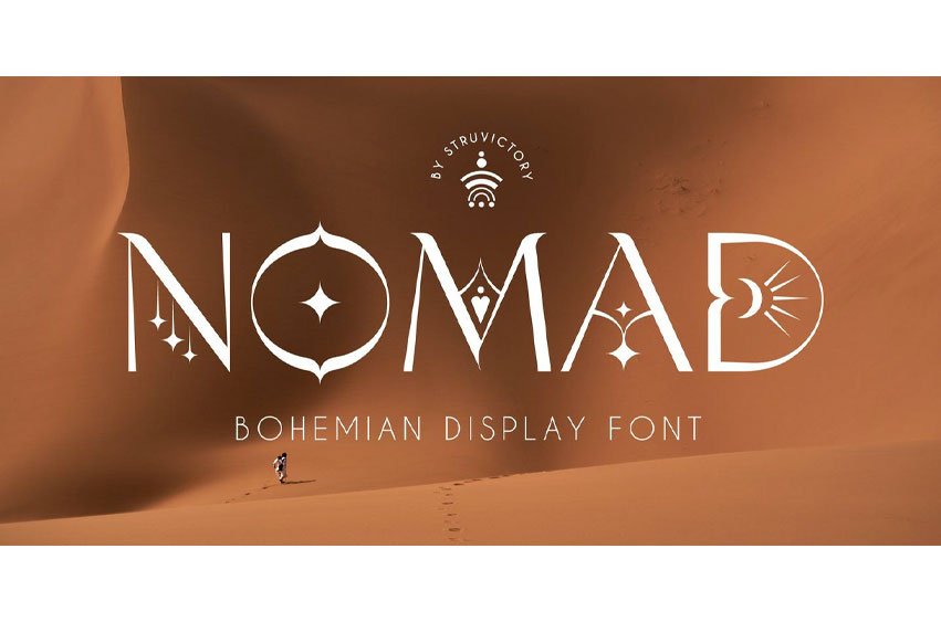 Nomad Decorative Font