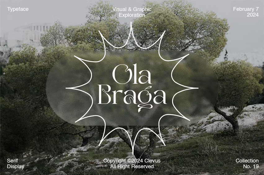 Ola Braga Font
