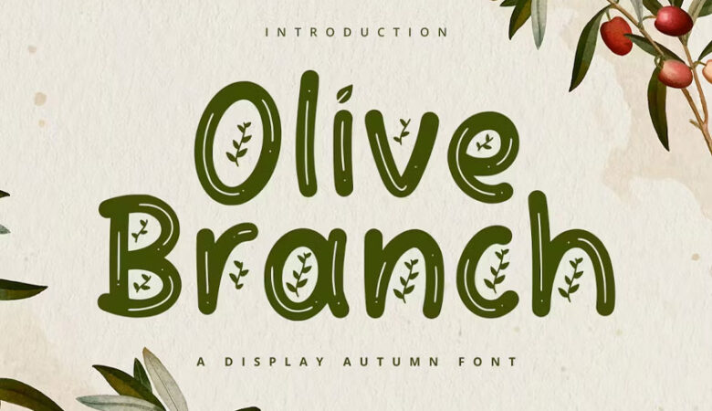 Olive Branch Font