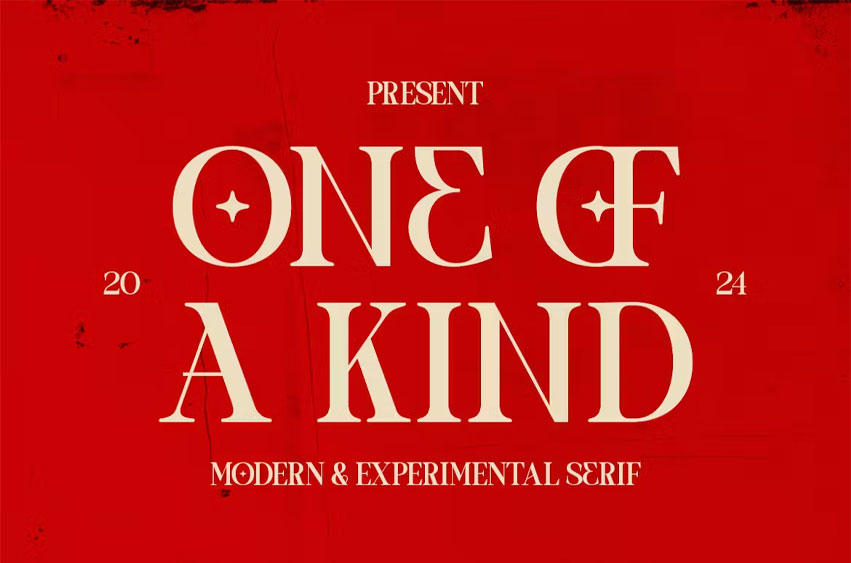 One Of A Kind Font