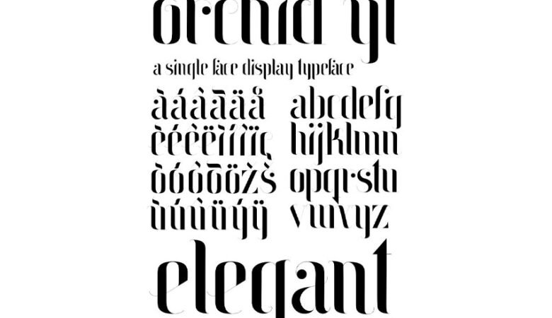 Orchid YT Font