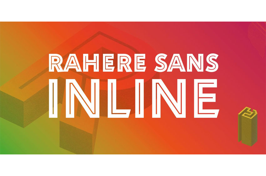 Rahere Sans Inline Font