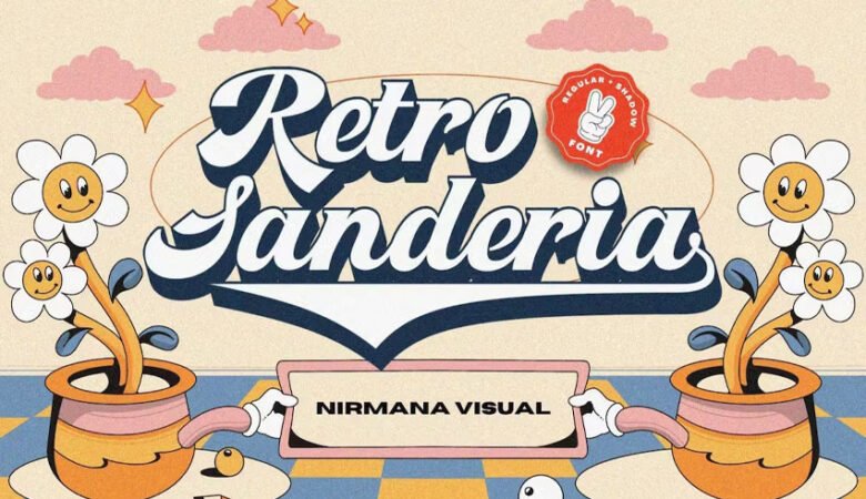 Retro Sanderia Font