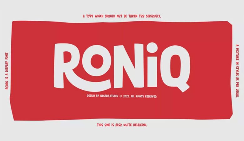 Roniq Font