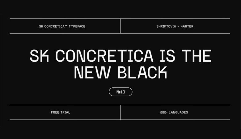 SK Concretica Font