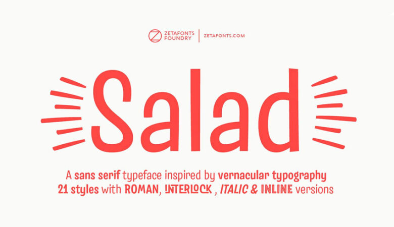 Salad Font