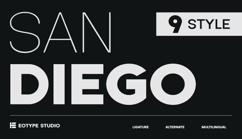 San Diego Font