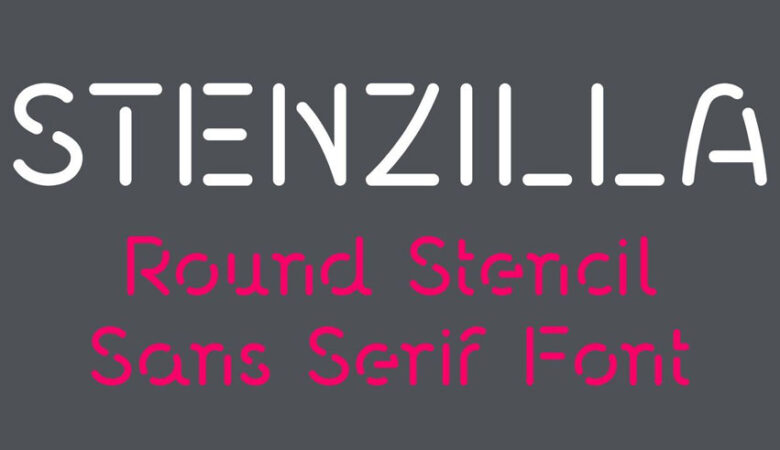 Stenzilla Font