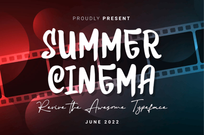 Summer Cinema Font