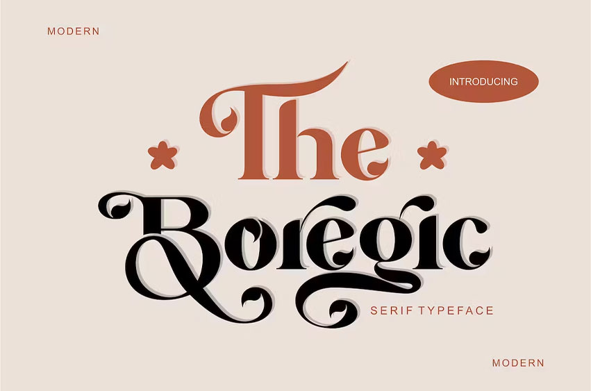 The Boregic Font