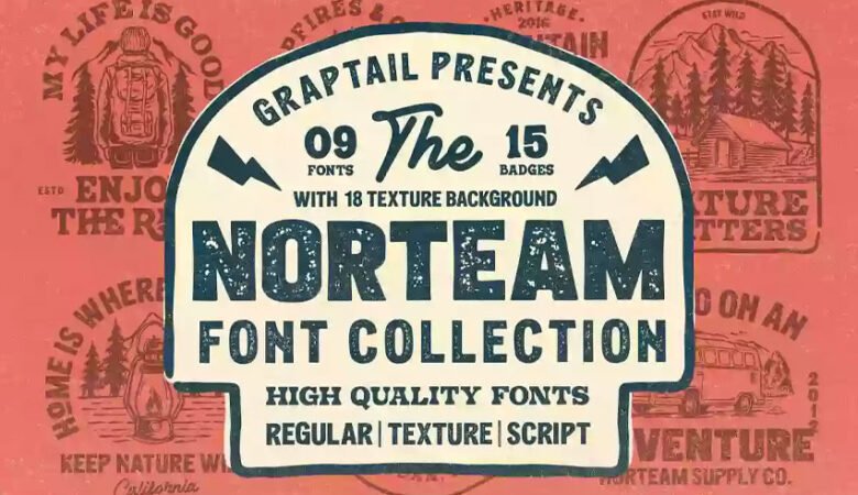 The Norteam Font