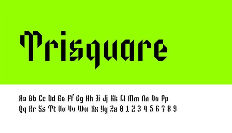 Trisquare Font