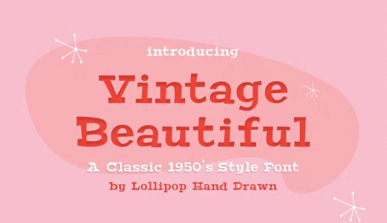 Vintage Beautiful Font