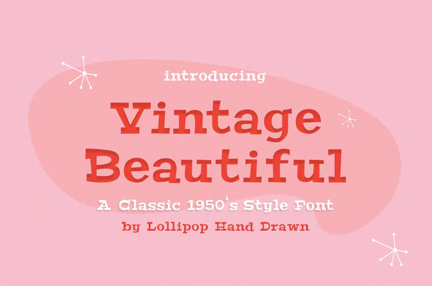 Vintage Beautiful Font