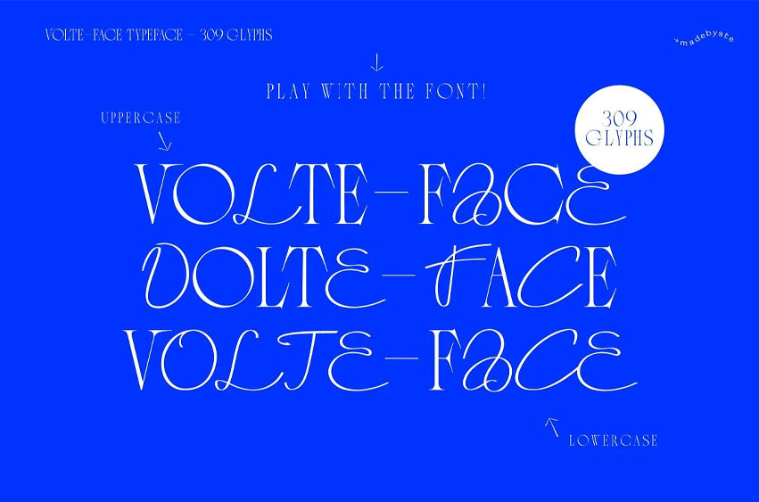 Volte Face Font