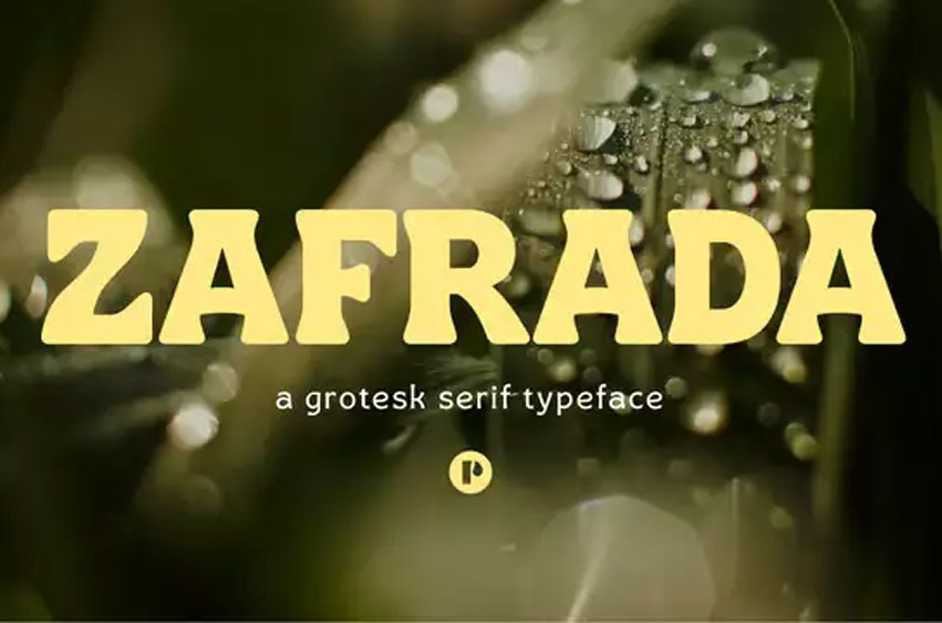 Zafrada Font