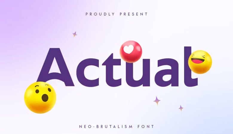 Actual Font