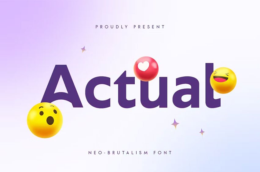 Actual Font