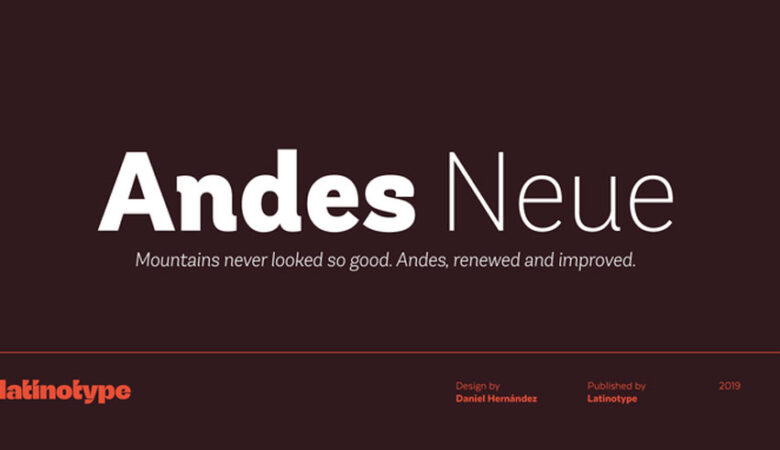 Andes Neue Font