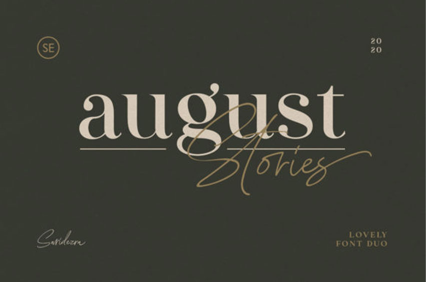 August Stories Font