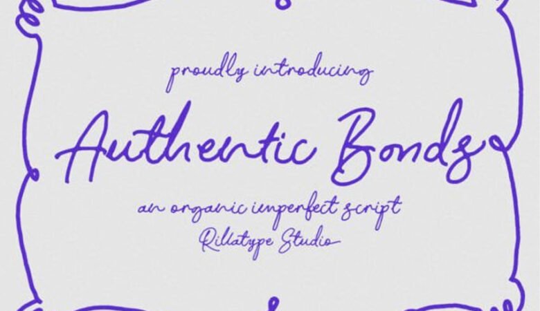 Authentic Bonds Font