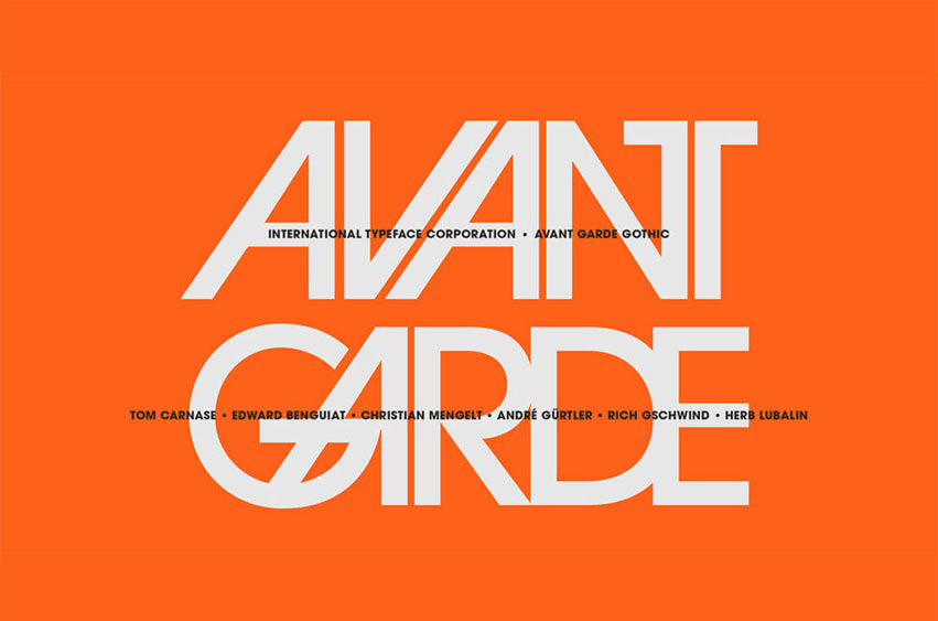 Avant Garde Font