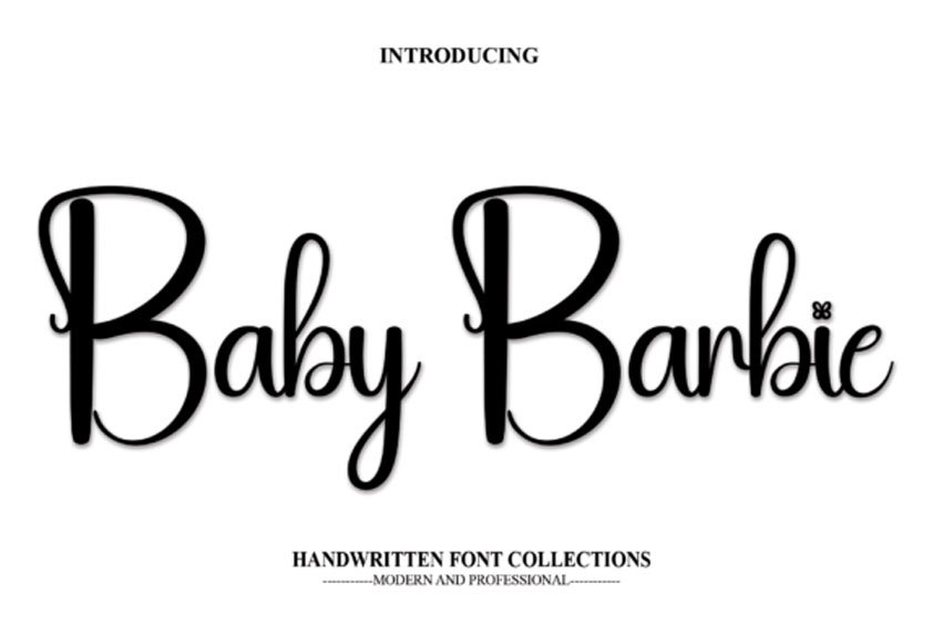 Baby Barbie Font
