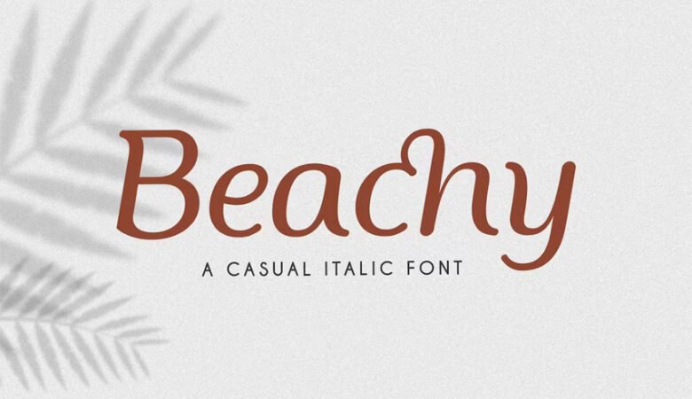Beachy Font