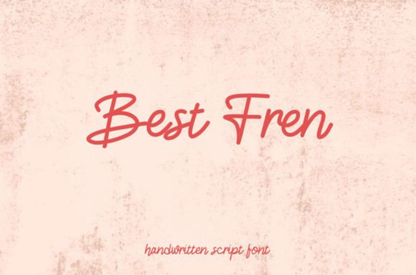 Best Fren Font